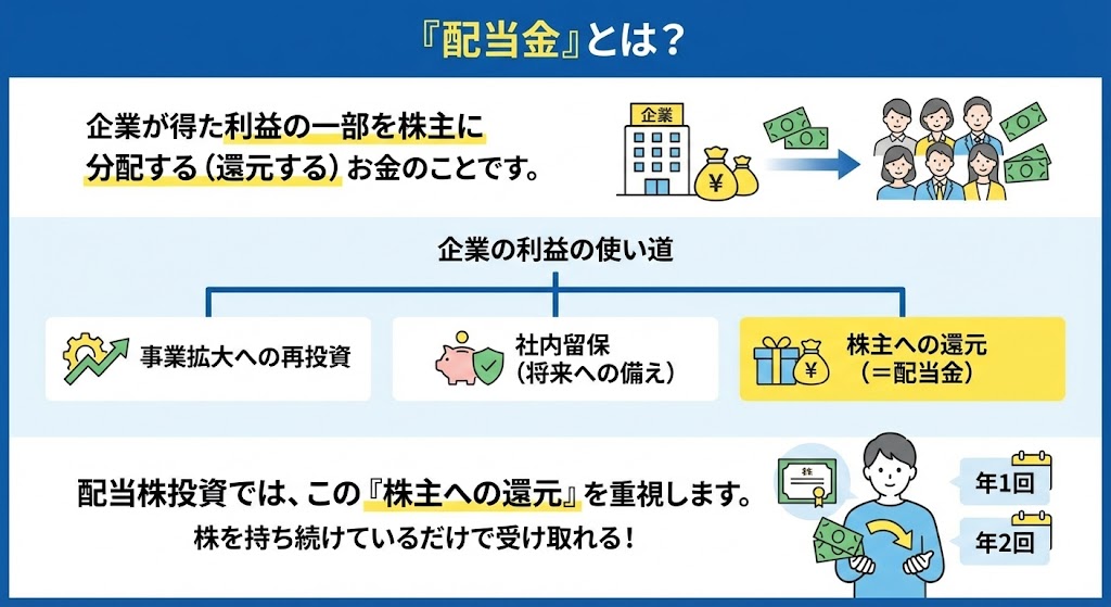 配当金とは何か？の解説画像